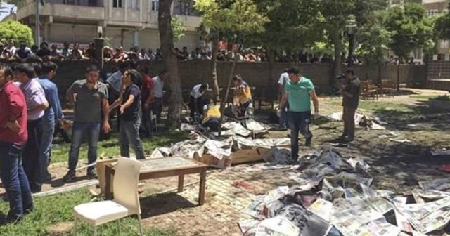 Kadın kılığında geldi, bilyalı bomba patlattı