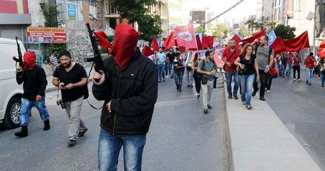 Karşılamada dikkat çeken görüntü