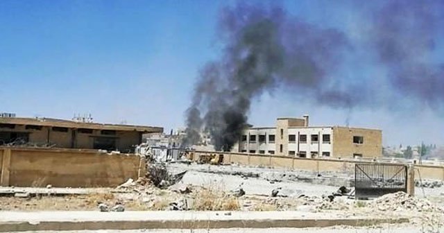 Kobani&#039;de patlama meydana geldi