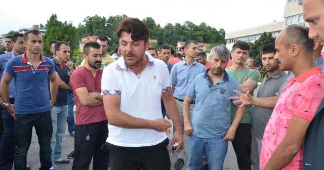 Maden işçilerinden ‘Bayram yevmiyesi’ eylemi