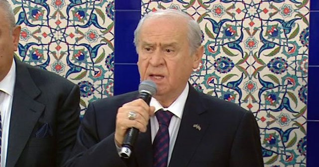 MHP lideri Bahçeli&#039;den koalisyon açıklaması