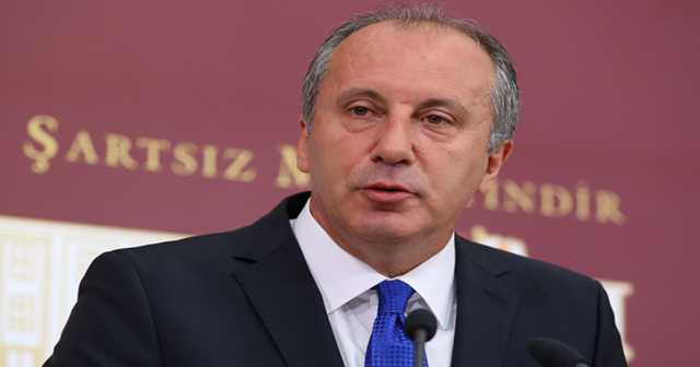 Muharrem İnce, 'CHP 7 Haziran seçimlerinde başarısız oldu'