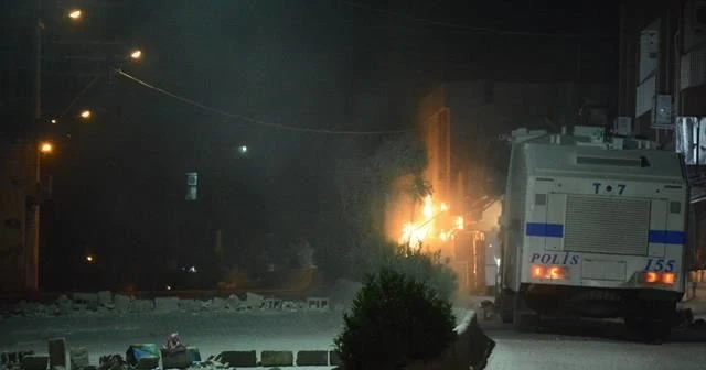 Nusaybin'de olaylar çıktı