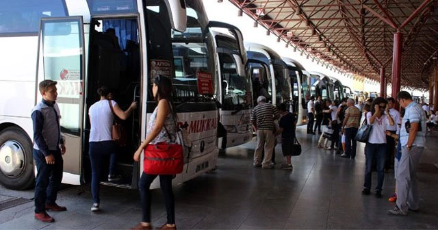 Otobüs firmaları bayram ediyor