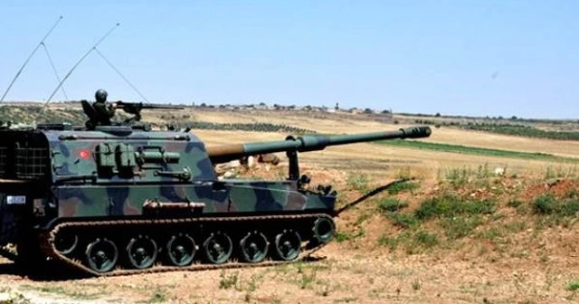 PKK kampları obüsler ile ateş altına alındı