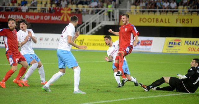 Rabotnicki, Trabzonspor&#039;u 1-0&#039;la geçti