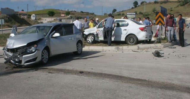 Samsun&#039;da kaza, 2 yaralı