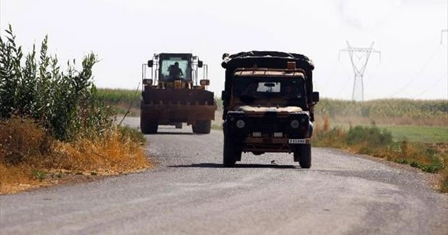 Sınıra iş makinesi sevkıyatı sürüyor