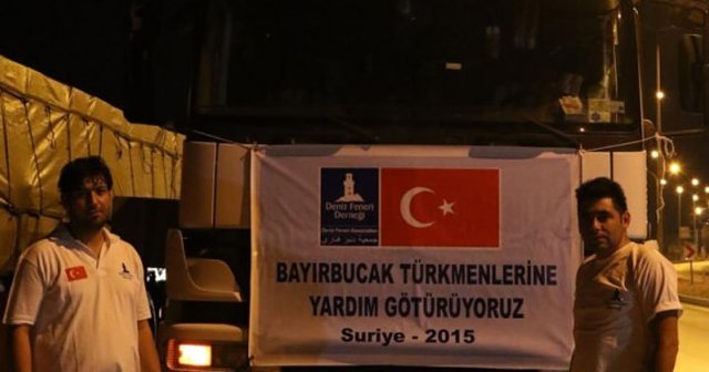 Suriye&#039;ye yardım sürüyor