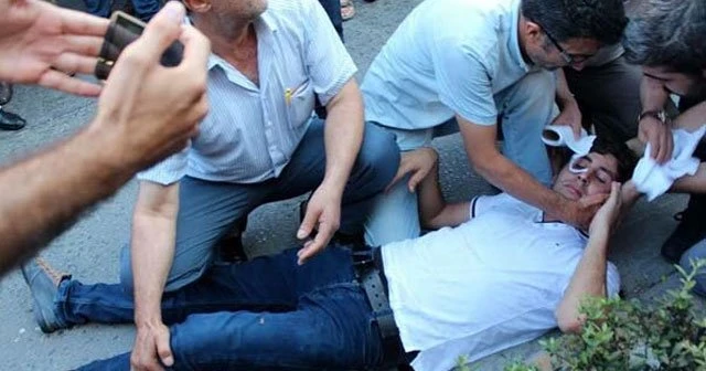 Suruç protestosuna ateş açıldı, 2 yaralı