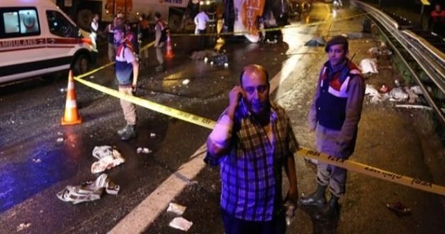 TEM'de kaza, 6 ölü, onlarca yaralı