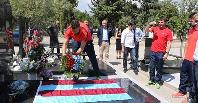 Trabzonspor&#039;dan Petar Milosevski&#039;nin mezarına ziyaret