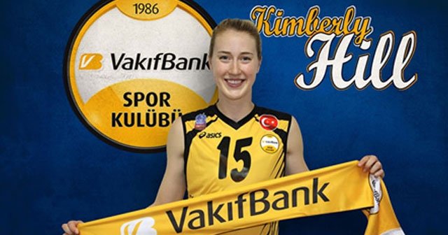 Vakıfbank, Amerikalı voleybolcu Kimberly Hill’le anlaştı