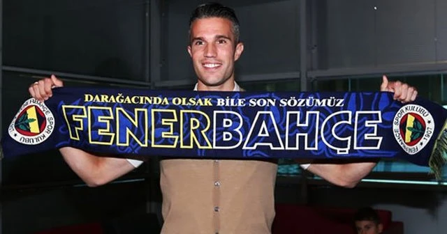 Van Persie'den taraftara Türkçe mesaj