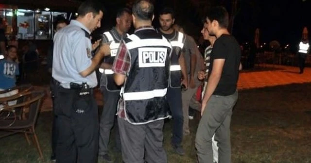 Adıyaman'da 800 polisle gece denetimi