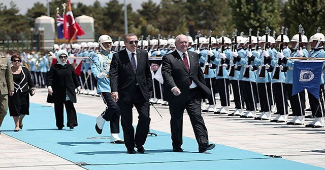 Avustralya Genel Valisi Cosgrove Ankara&#039;ya geldi