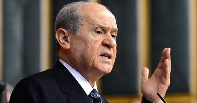 Bahçeli'den Tuğrul Türkeş'e tepki