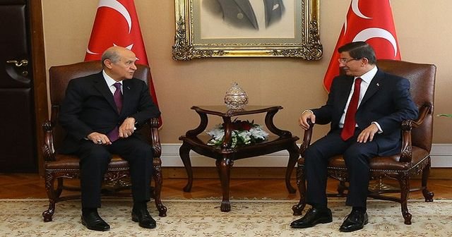 Başbakan Davutoğlu ile Bahçeli bugün görüşecek