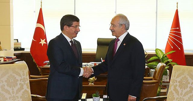 Başbakan Davutoğlu ile Kemal Kılıçdaroğlu yarın bir araya geliyor