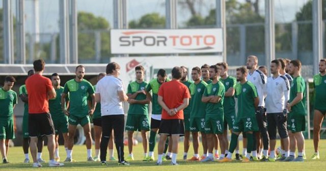 Bursaspor&#039;da Trabzonspor maçı hazırlıkları