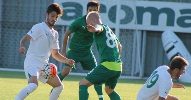 Bursaspor&#039;dan gollü prova