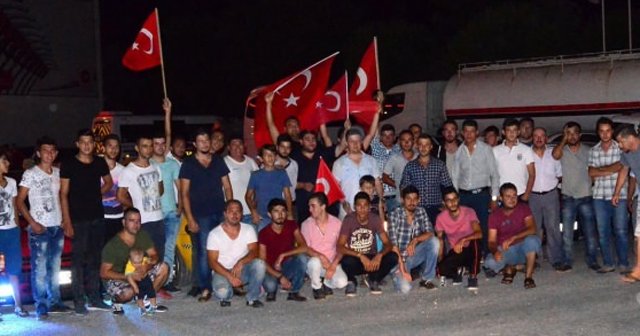 Çanakkale&#039;de terör protestosu