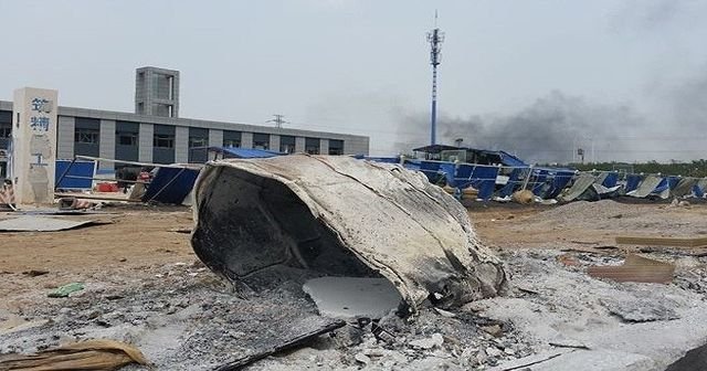 Çin'de patlama sonrası zehirli gaz denetimi sürüyor