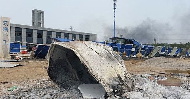 Çin'de patlama sonrası zehirli gaz denetimi sürüyor