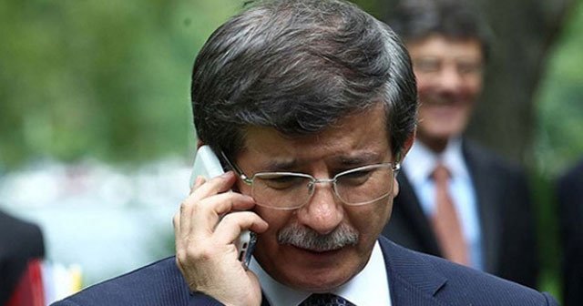 Davutoğlu arayıp ’geçmiş olsun’ dedi