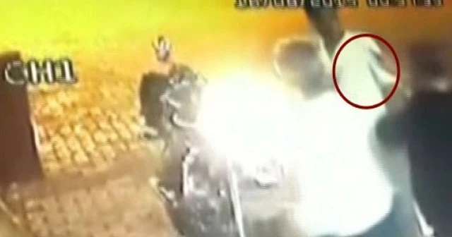 Emniyet Müdür Yardımcısı'nın cinayet anı kamerada