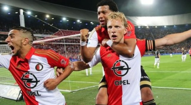 Kazım ve Kuyt Feyenoord&#039;u uçurdu