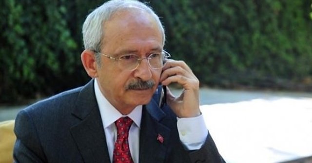 Kılıçdaroğlu&#039;ndan başsağlığı telefonu