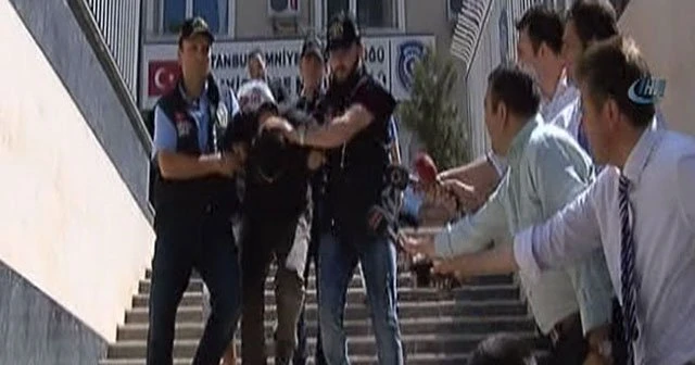 Kız yurduna giren jiletli saldırgan yakalandı