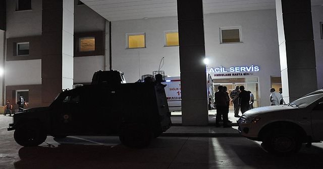 Mardin&#039;de polise silahlı saldırı, 1 şehit