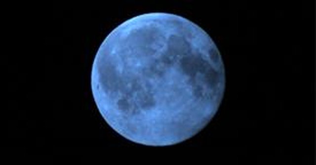 Mavi Ay İskenderun’da böyle görüntülendi
