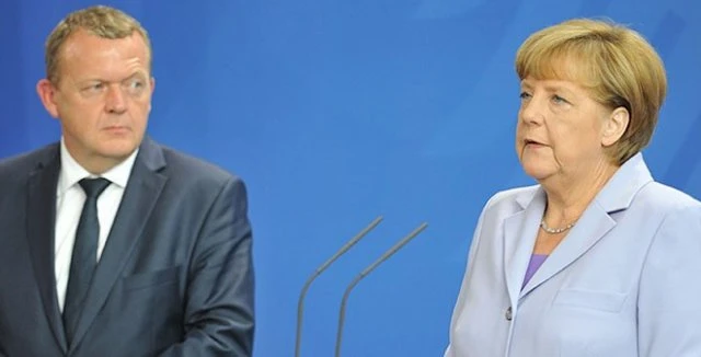 Merkel ve Rasmussen&#039;den mülteci açıklaması