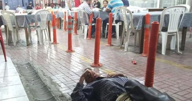 Osmaniye'de insanlık bitmiş dedirten görüntü