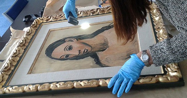 Picasso&#039;nun 26 milyon avroluk tablosu İspanya&#039;ya getirildi