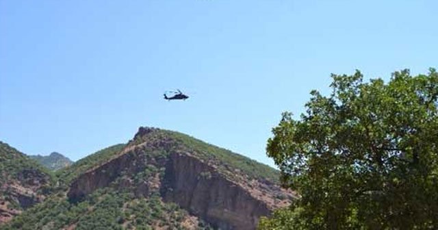 PKK, askeri helikoptere ateş açtı