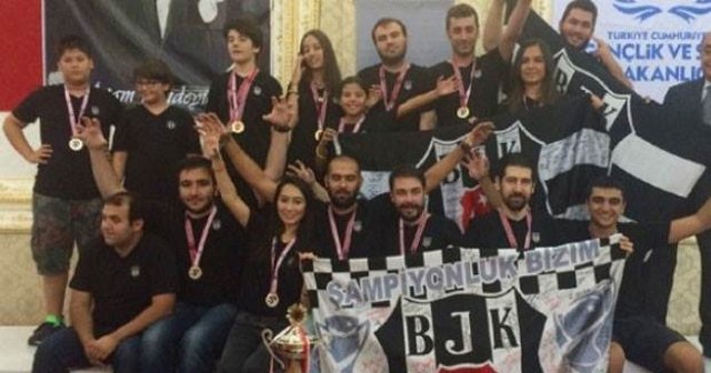 Satrançta şampiyon Beşiktaş oldu