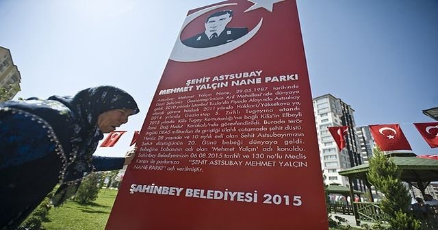 Şehit astsubayın adı parkta yaşayacak