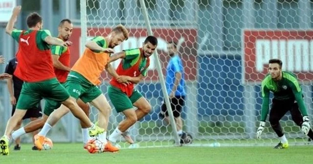 Serdar Aziz takımla çalıştı