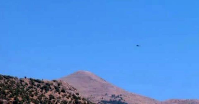 Tunceli’de Kobra helikopterlere ateş açıldı