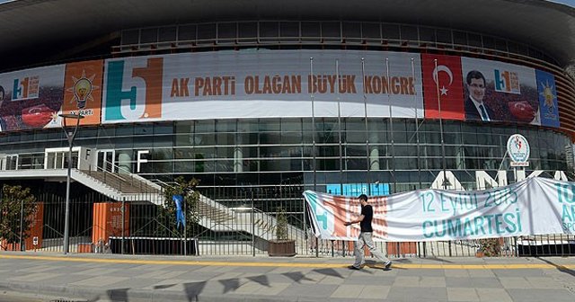 AK Parti 5. Olağan Büyük Kongresi yarın