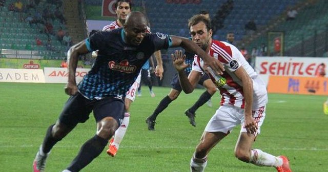 Çaykur Rizespor, Sivasspor ile yenişemedi