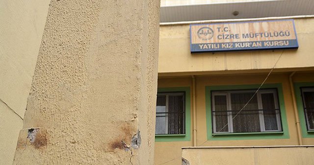 Cizre&#039;de teröristler Kur&#039;an kursunu da taradı