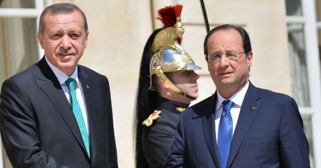 Cumhurbaşkanı Erdoğan Hollande ile görüştü