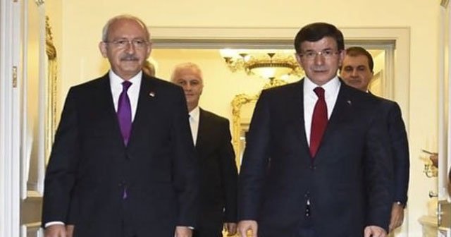 Davutoğlu-Kılıçdaroğlu görüşmesi sona erdi