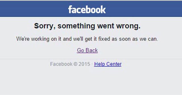 Facebook yine çöktü