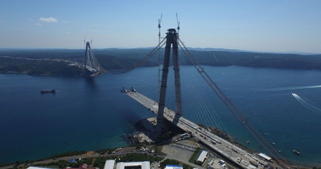 İki yakanın birleşmesine 648 metre kaldı